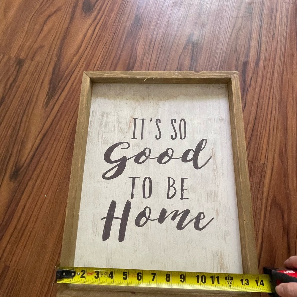 Wooden Home Decor Sign